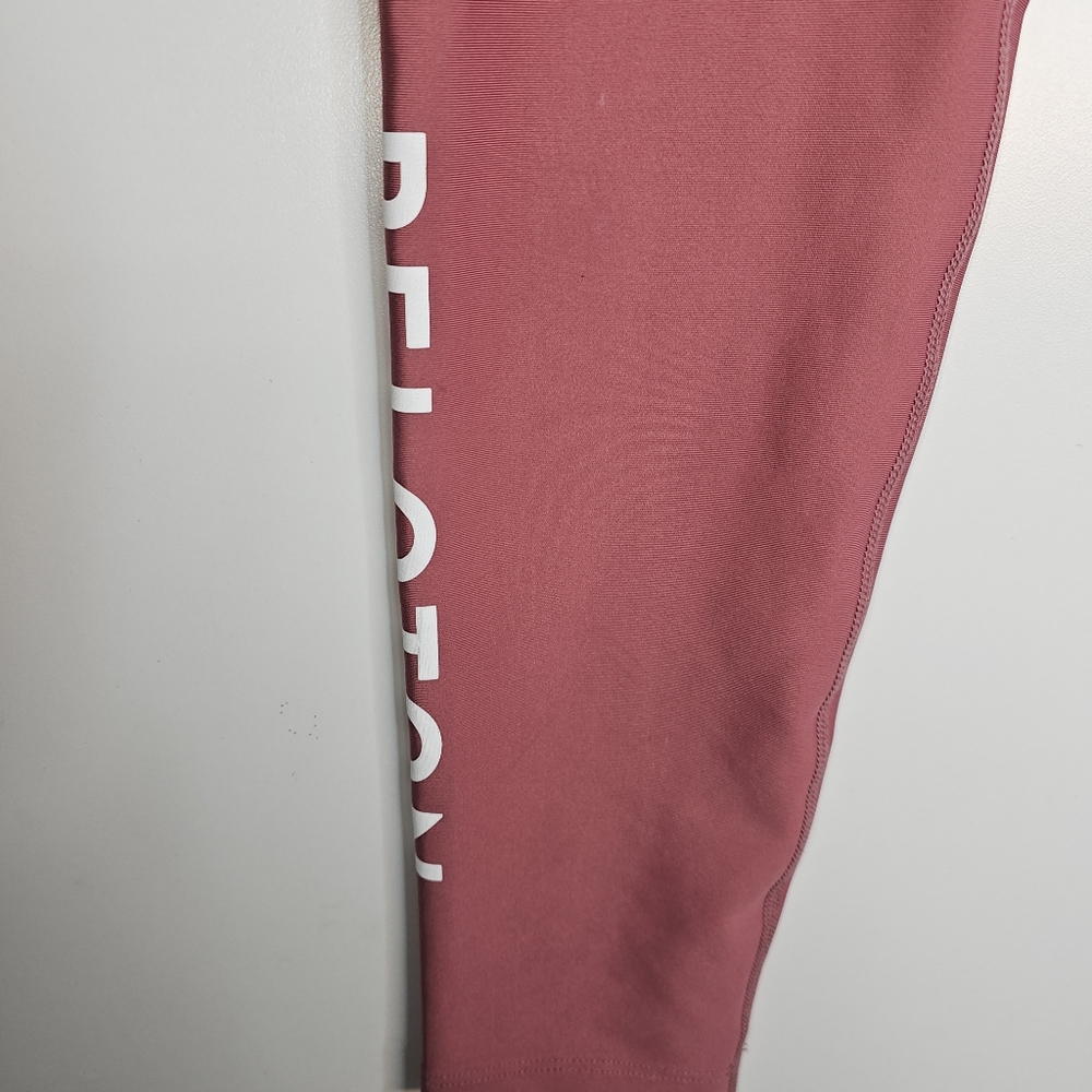 Peloton Rose Pink High-Waist Leggings - Picture 7 of 12